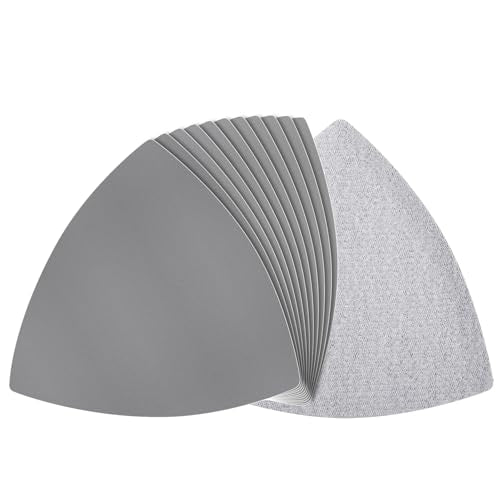 12 Pcs Detail Sander Sandpaper, 2500 Grit Triangular Sandpapers - size: 2,500 Grit