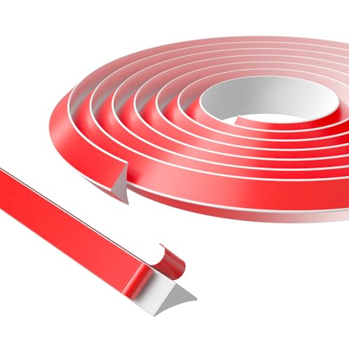 10Ft Quarter Round Trim L-Shaped Bendable Silicone, White - size: 10 Ft