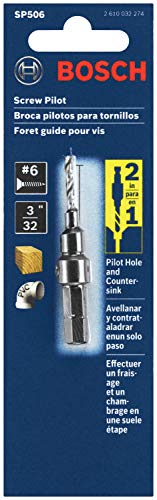 Bosch SP506#6 Hex Shank Countersink Drill Bit - style: #6