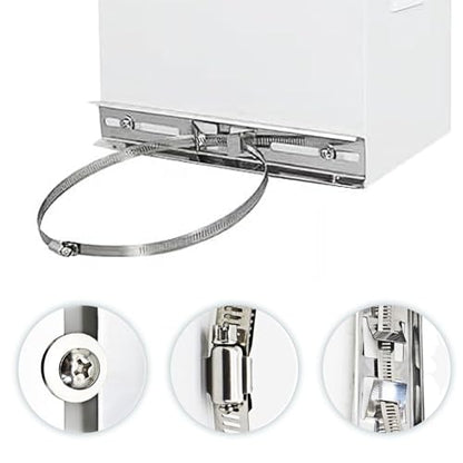 Sign Mounting Bracket Pole Mounting Kits 304 Stainless Steel