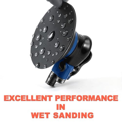 5 Inch Wet Dry No-Hole Sanding Discs, 120Pcs, 800-5000 Assorted Grit