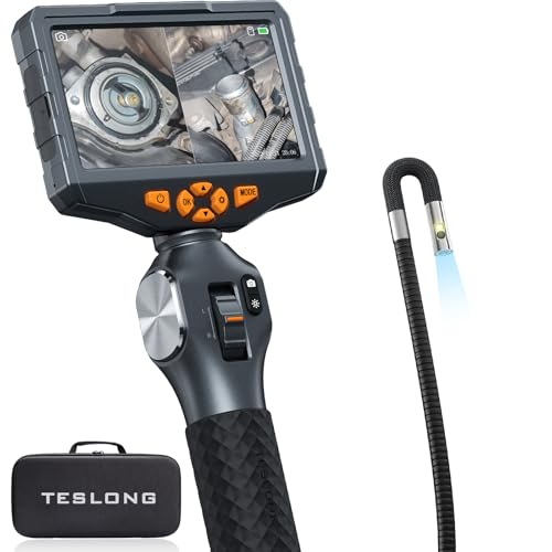 Teslong TD500 6.5mm Articulating Borescope with Dual Lens Endoscope