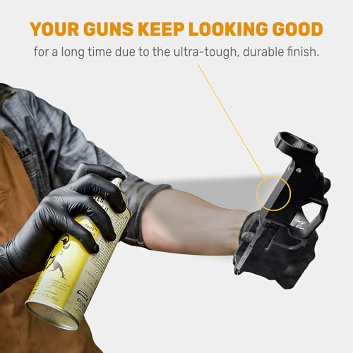 Brownells Aluma-Hyde 2 Epoxy Based Firearms Finish Aerosol Can Matte Black - color: Matte Black
