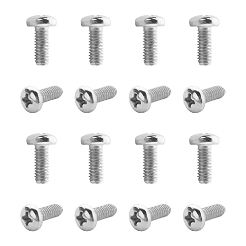 30Pcs M4-0.7 x 10mm Pan Head Phillips Machine Screws - size: M4 x 10mm