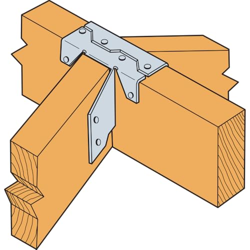 Simpson Strong-Tie RR RR Galvanized Ridge Rafter Connector for 2x6 (Pack of 50) - size: 50 Each