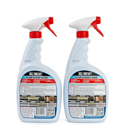 AL-NEW OUTDOOR CLEANER | Versatile Outdoor Cleaner for Deck Boxes, Plastic Outdoor Furniture, & More | Pack of 2 (32 oz.) - style: Multi-purpose Outdoor Cleaner 32oz (Pack of 2)