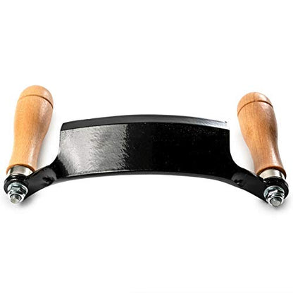 Draw Knife 5" Curved Draw Shave Woodworking Tool (Curved-5 inches) - size: 5"