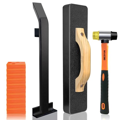 NAACOO Laminate Flooring Tools,4in1 Heavy Floor Install Kit for Vinyl Plank - size: 4 in 1 Flooring Tools