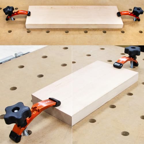 O'SKOOL Positionable T-Track Hold Down Clamp Kit, 5-3/8" L x 1-1/8", 2 Pack