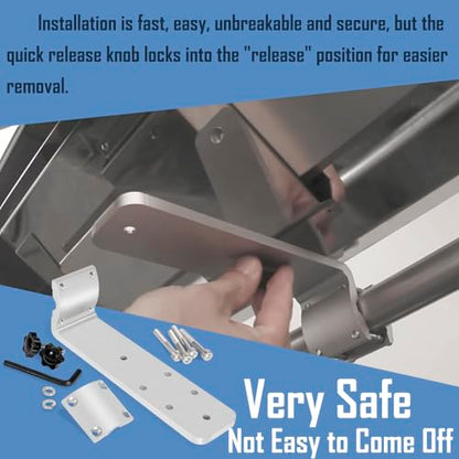 58182 Stow N' Go Grill Rail Mount Bracket