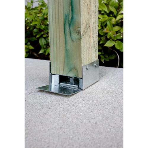 Simpson Strong-Tie ABW44Z ABW ZMAX Galvanized Adjustable Standoff Post Base for 4x4