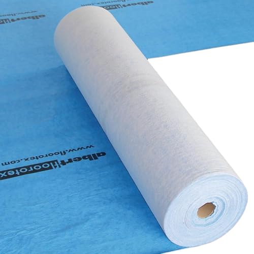 Albert Floorotex Blue All Purpose Temporary Floor Protection - 560 sqft (40" x 168') Roll - size: 560sq/ft