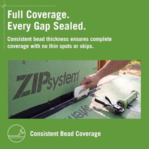 ZIP System Liquid Flash Cartridge Applicator, Caulk Gun, 10.3 oz Cartridge