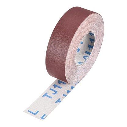 Sandpaper Roll 1Inch 26FT 400Grit Aluminum Oxide Emery Cloth Roll - size: 1 Inch x 25 Feet 400 Grits