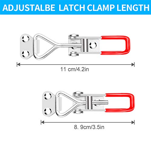 Vicuna R 6 Pack Toggle Latch Clamp 4001, Adjustable Toggle Clamp Latch - style: 4001-6PK