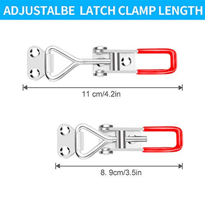 Vicuna R 6 Pack Toggle Latch Clamp 4001, Adjustable Toggle Clamp Latch - style: 4001-6PK