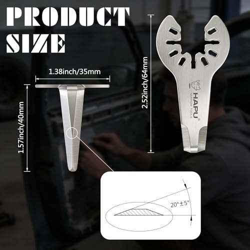 3-Pack L-Shaped Cutting Blade for Precision Work