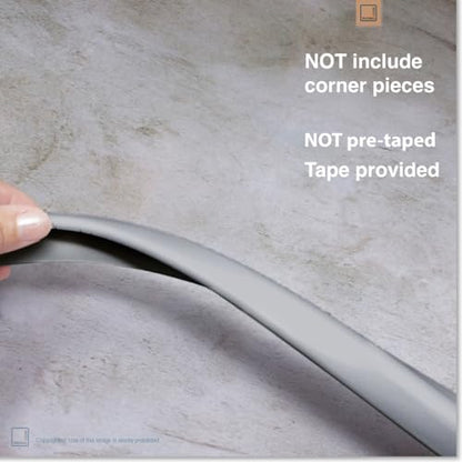 Roving Cove Furniture Edge Protector, Desk Edge Cover, Small 9ft Edge Only - color: Stone Grey, size: Small 9 Foot (Pack of 1)