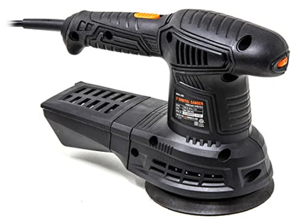WEN 6305 3.7-Amp 5-Inch Variable Speed Random Orbit Rotary Sander, Black - size: Rotary Sander, Corded