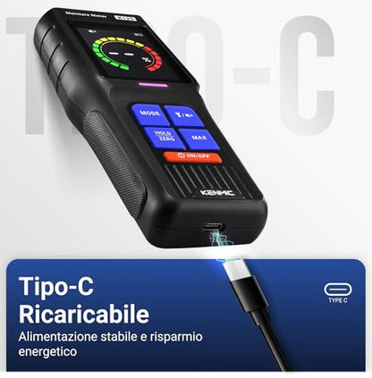 Pinless Moisture Meter for Drywall and Wood