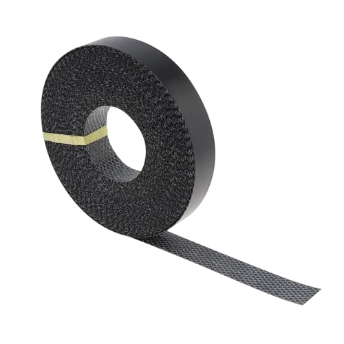 3/4In x 50ft Melamine Edge Banding Black Shelf Adhesive Veneer Edging - color: Black