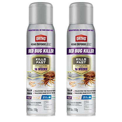 Ortho Home Defense Max Bed Bug Killer, Aerosol, 18 oz. (2-Pack) - color: Aerosol (2-pack)