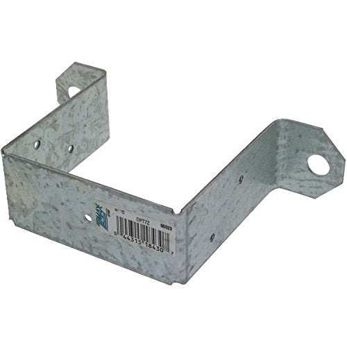 Simpson Strong-Tie Deck Post Tie DPT7Z-25PK - ZMAX Galvanized 14-Gauge for 4x4-25 Pack