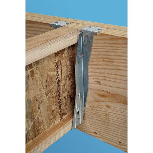 Simpson Strong-Tie ITS2.37/11.88 ITS I-Joist Top-Flange Hanger with Snap-in Bottom Flange - for 2-5/16 in. x 11-7/8 in. Engineered Wood, 18-Gauge Zinc-Galvanized Steel Construction