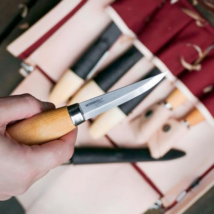 Morakniv Wood Carving Knife 106 - style: Carbon Steel