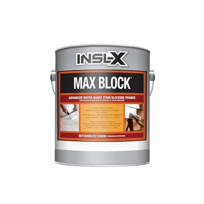 Insl-X Max Block Advanced Water-Based Stain Blocking Primer, Gallon - size: 1 Gallon