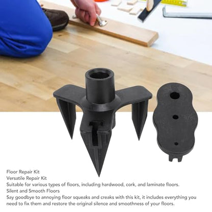 Squeaky Floor Repair Kit Eliminates Floor Squeaks, Easy to Use Woodworking Project Kit for Fixing Floors, Durable Steel and Plastic Construction