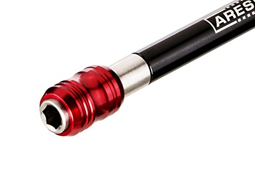 ARES 70206 6-In Drill Extension Bit Holder - Quick Release, 1/4-In - size: 6-Inch Quick Release Extension Bit Holder