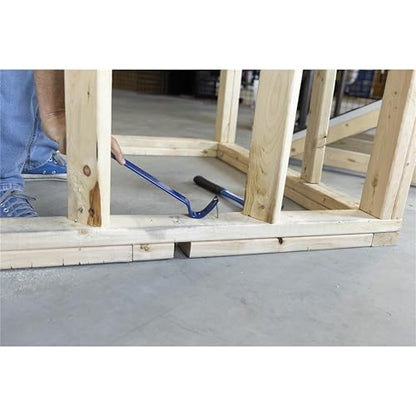 VAUGHAN SuperBar, 15 Inch Flat Pry Bar, Nail Puller, Assembled in the USA - size: 15 Inch