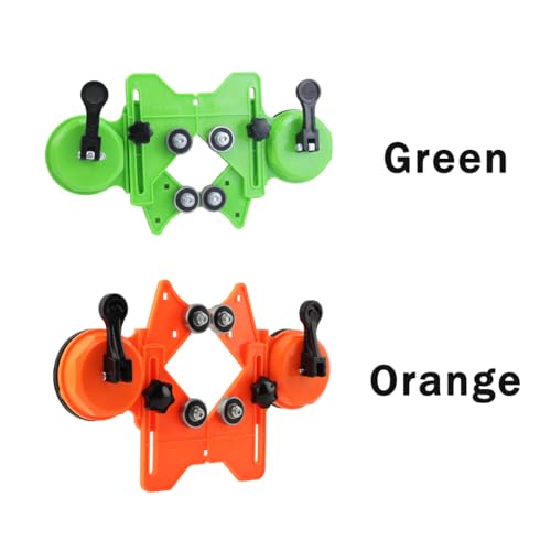 Drill Bit Hole Saw Guide, 4-83mm Adjustable Tile Hole Cutter for Ceramic - color: orange