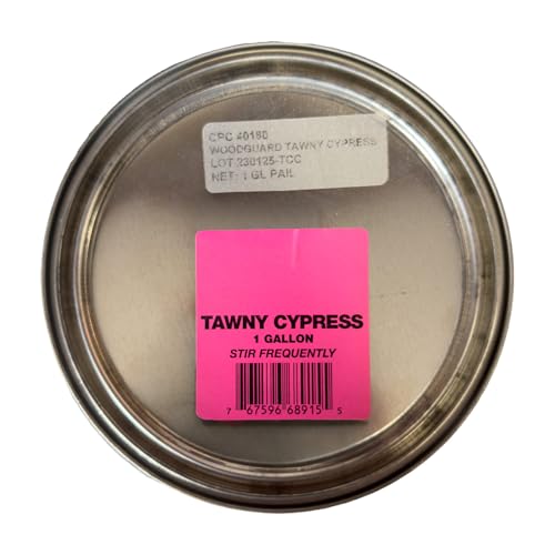 Woodguard Exterior Wood Preservative and Finish, 1 Gallon, Tawny Cypress