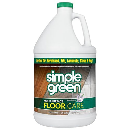 Simple Green Multi-Surface Floor Care - Cleans Hardwood, Vinyl, Laminate, Tile, Concrete and Other Wood - pH Neutral Floor Cleaner 1Gal - size: 128 Fl Oz (Pack of 1)