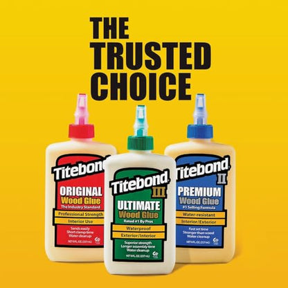 Titebond 2403 8OZ Quick & Thick Glue, 8 oz, Clear - size: 8 Ounce