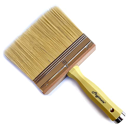 Magimate 6 Inch Extra Wide Block Paint Brush for Walls, Masonry & Dusting - size: 6 inch
