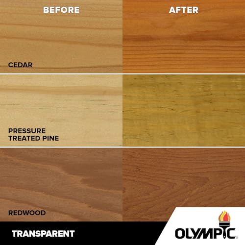 Olympic WaterGuard 11 oz Clear Waterproofing Wood Sealer - color: Clear, size: 11 oz., style: No sheen