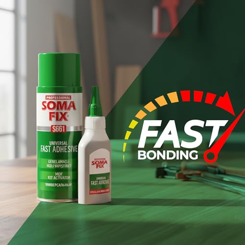 CA Glue with Activator - Instant Bond Cyanoacrylate Adhesive