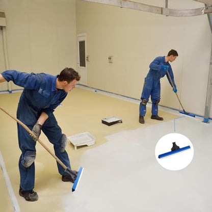 2 Pack 16 Inches Epoxy Floor Squeegees Notched Squeegee for Self Leveling Cement Urethane Epoxy Floor Tools - size: 16 Inches