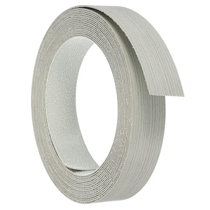 uxcell PVC Edge Banding 1 1/2 Inch x 33ft Self-Adhesive Veneer Trim - color: Grey Wooden, size: 1 1/2 inch x 33ft
