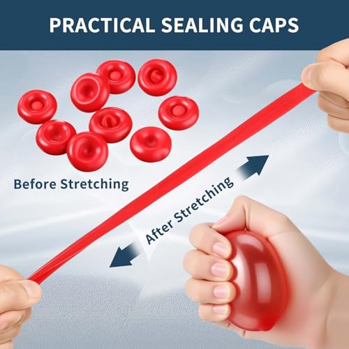 Zonon 35 Pcs Caulk Caps Caulk Saver Finishing Tool Tube Covers