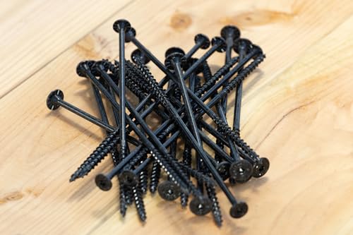 Simpson Strong-Tie SDWS22300DB-R50 Strong-Drive SDWS Timber Screws (Exterior Grade), 0.220 Inch x 3 Inch, Double-Barrier Coated, Washer Head, Sawtooth Point, Tan (Pack of 50)