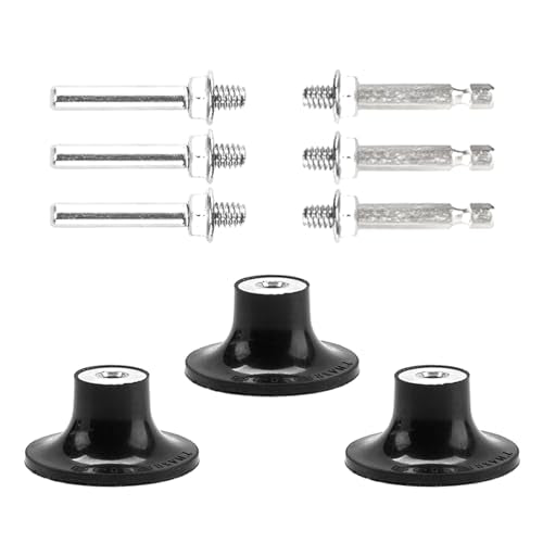 HOMO FABER 2 Inch Roll Lock Disc Pad Holder, Quick Change Adapter 3 Pack - style: 3 PACK - 2'' Sanding Pad