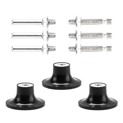 HOMO FABER 2 Inch Roll Lock Disc Pad Holder, Quick Change Adapter 3 Pack - style: 3 PACK - 2'' Sanding Pad