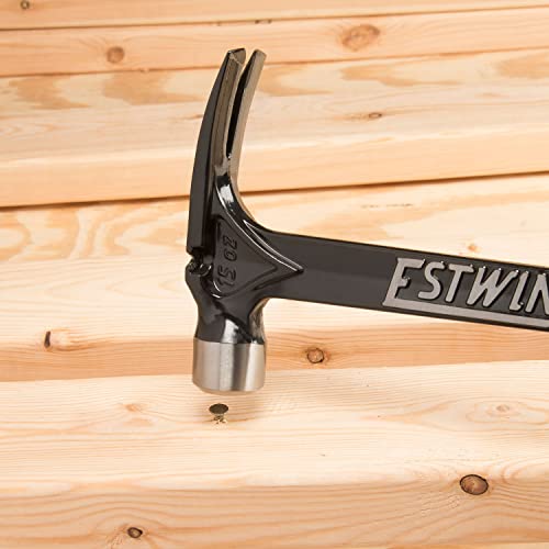 ESTWING Ultra Series Hammer, 15oz Smooth Face, Leather Grip, E15S - size: 15 oz (Ounces), style: Smooth Face (Standard Handle)