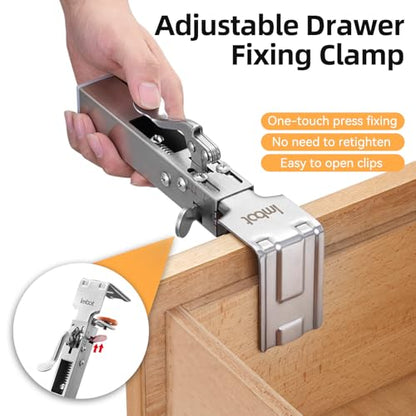 Imbot Drawer Front Installation Clamps, Drawer Front Mounting Jig