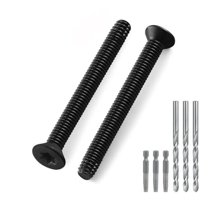 5/16-18 x 2-1/2" Trailer Deck Screws,Flat Head Floorboard Screws (300pcs) - size: #5/16-18 x 2-1/2"