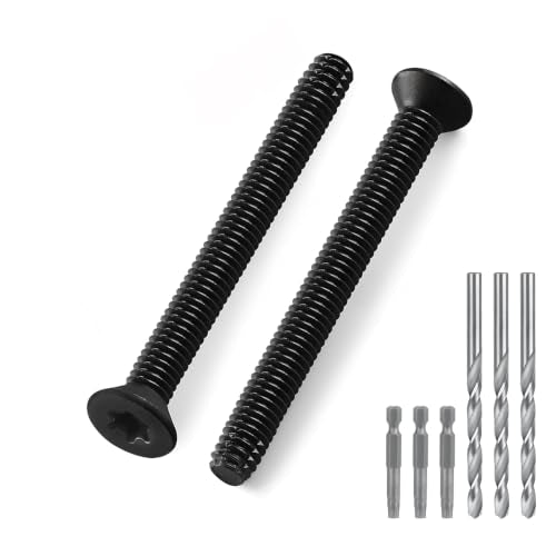 5/16-18 x 2-1/2" Trailer Deck Screws,Flat Head Floorboard Screws (300pcs) - size: #5/16-18 x 2-1/2"